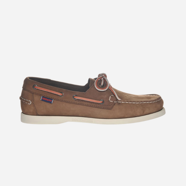 Mocassini Nautici da Uomo Docksides Marrone Scuro