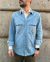 CAMICIA WESTERN 70TH DENIM CIMOSA RINSE