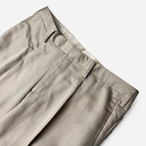 PANTALONE SARTORIALE LYOCELL  BEIGE