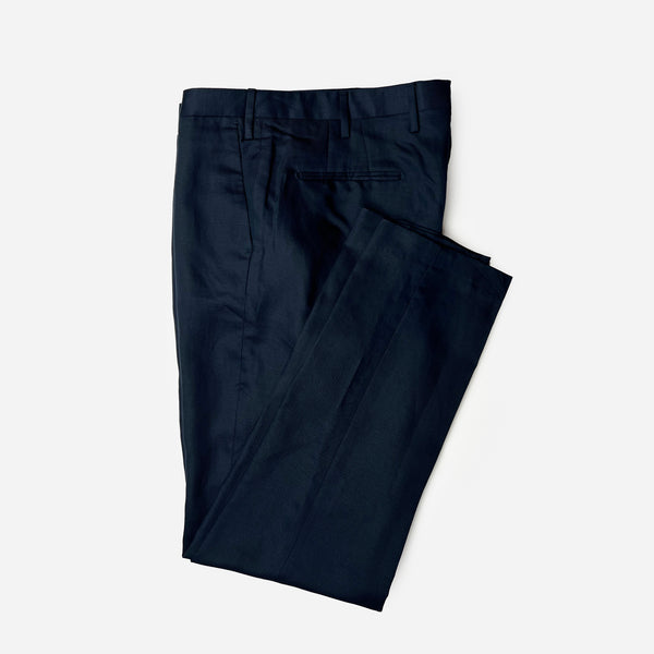 PANTALONE SARTORIALE LYOCELL NAVY