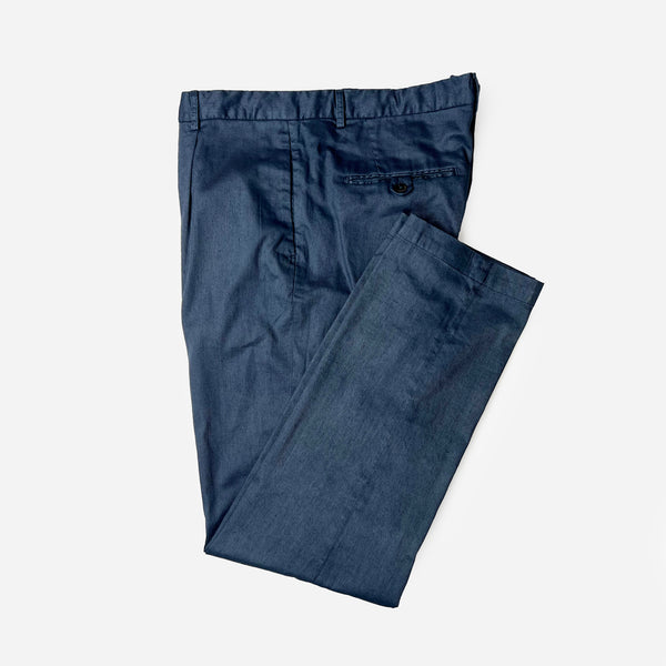 PANTALONE SARTORIALE BLU