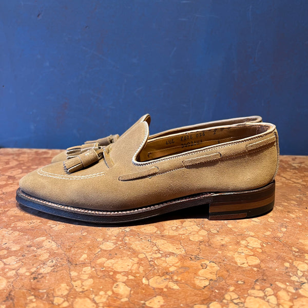 ALDEN SUEDE LOAFER WITH BOW "SECOND HAND"