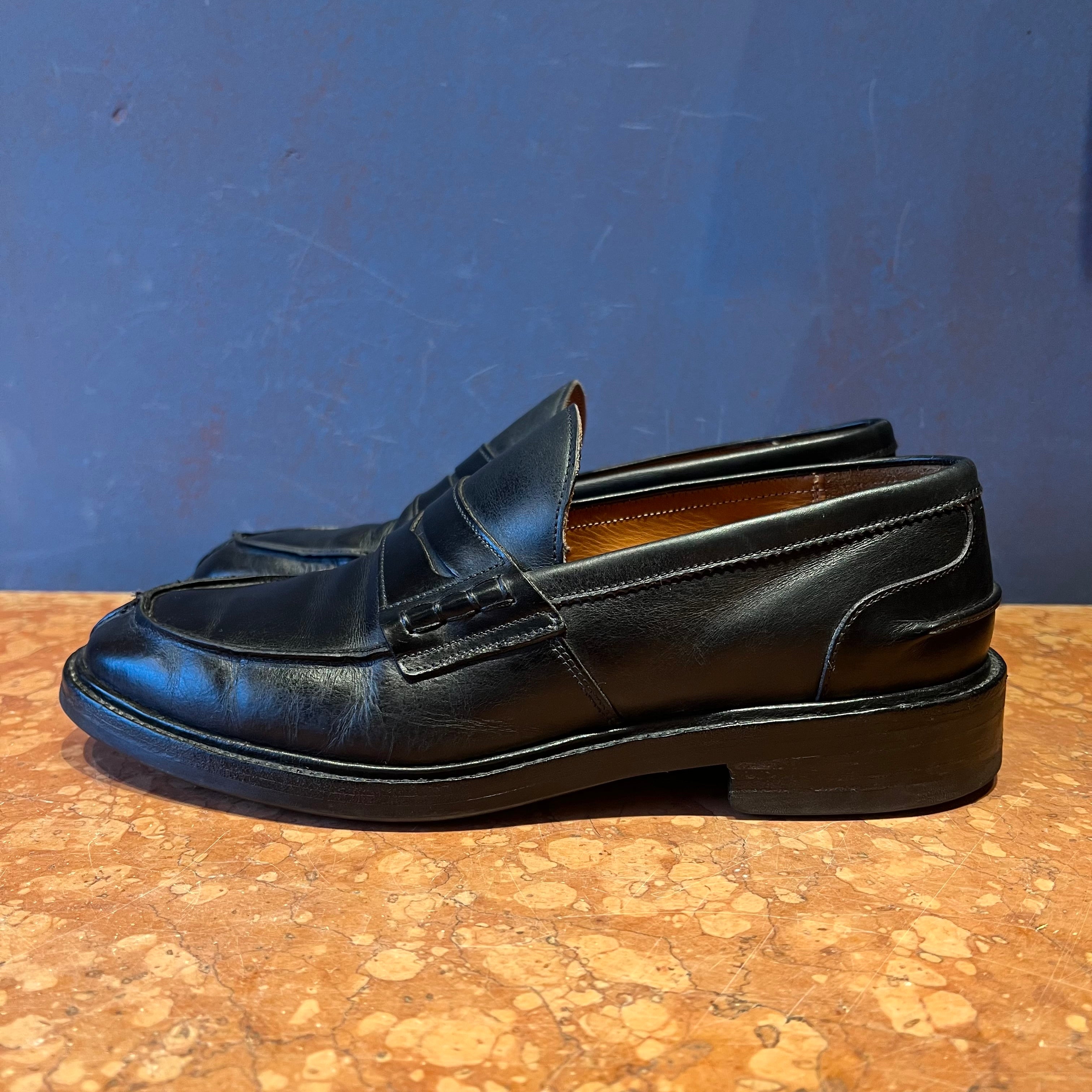 TRICKER'S BLACK MOCCASIN 