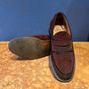 -Tricker's- Mocassino Camoscio Brungandy "SECOND HAND"