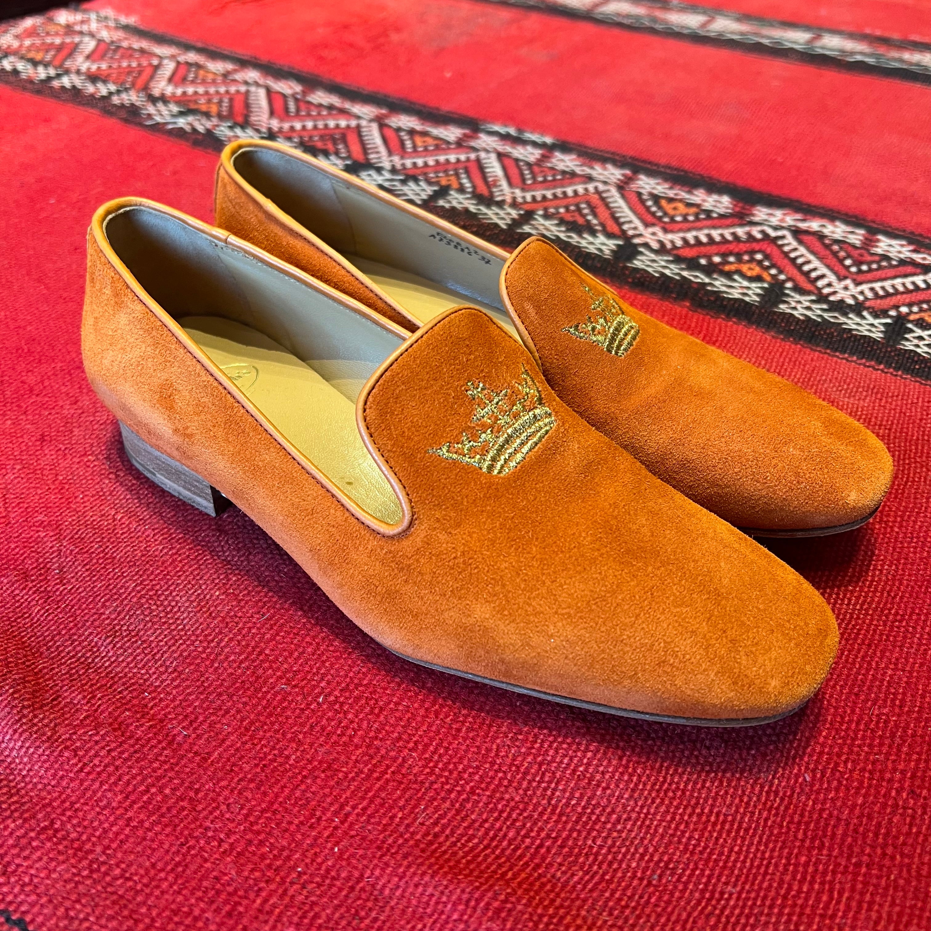 CHURCH'S WOMEN'S SUEDE LOAFER PANTONE 