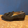 EDWARD GREEN SUEDE LOAFER WITH BOW "SECOND HAND"