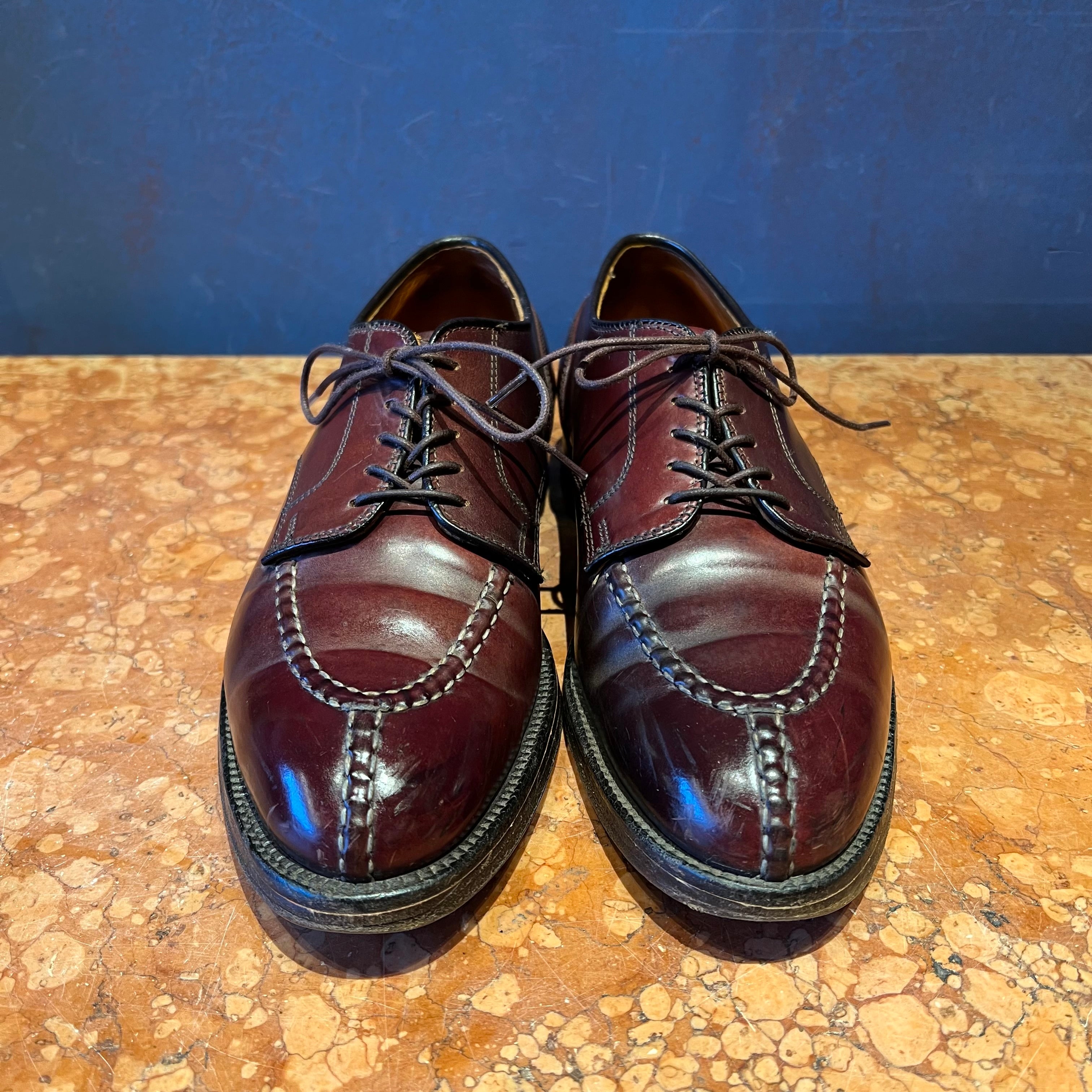 ALDEN DERBY NORVEGESE BURGUNDY 