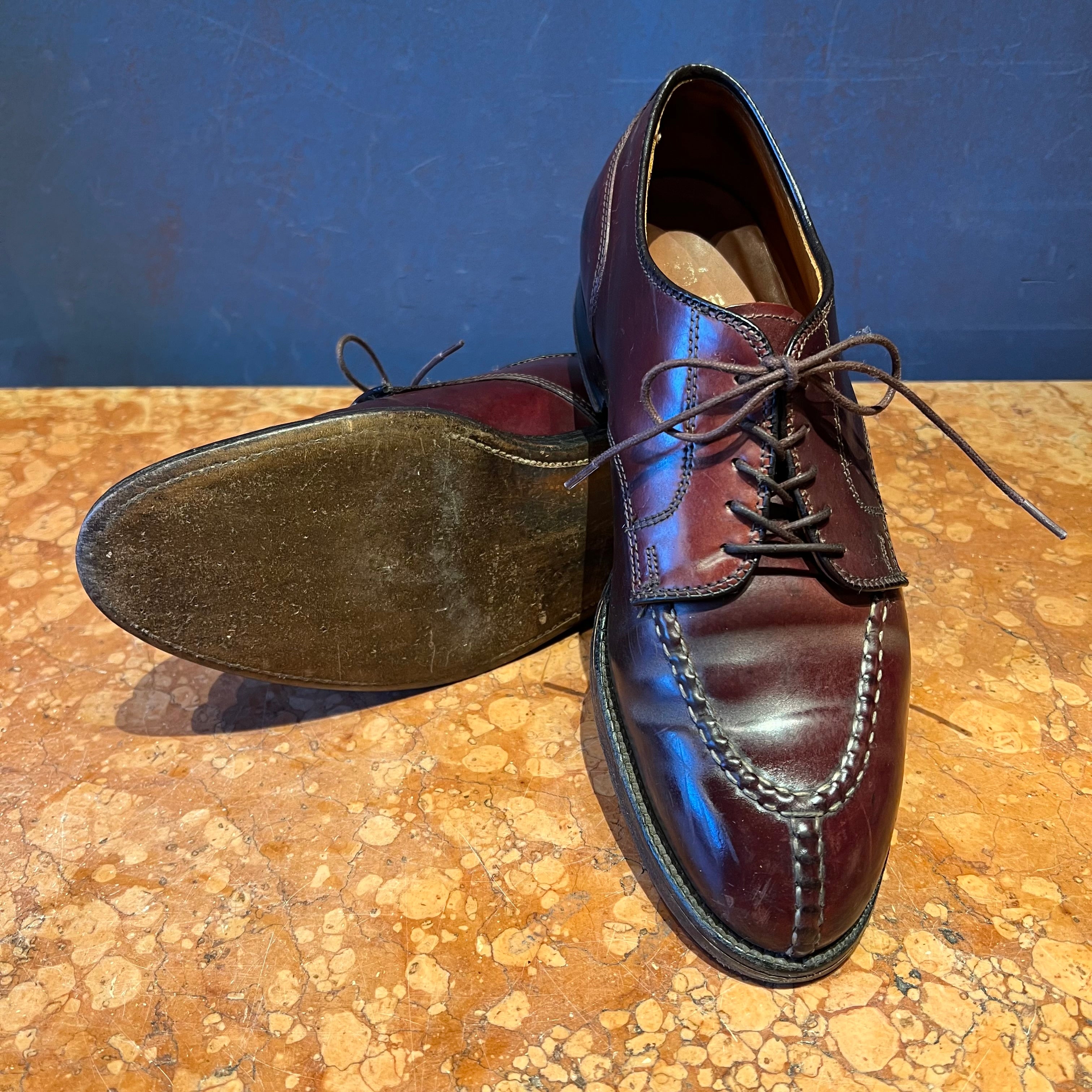 ALDEN DERBY NORVEGESE BURGUNDY 