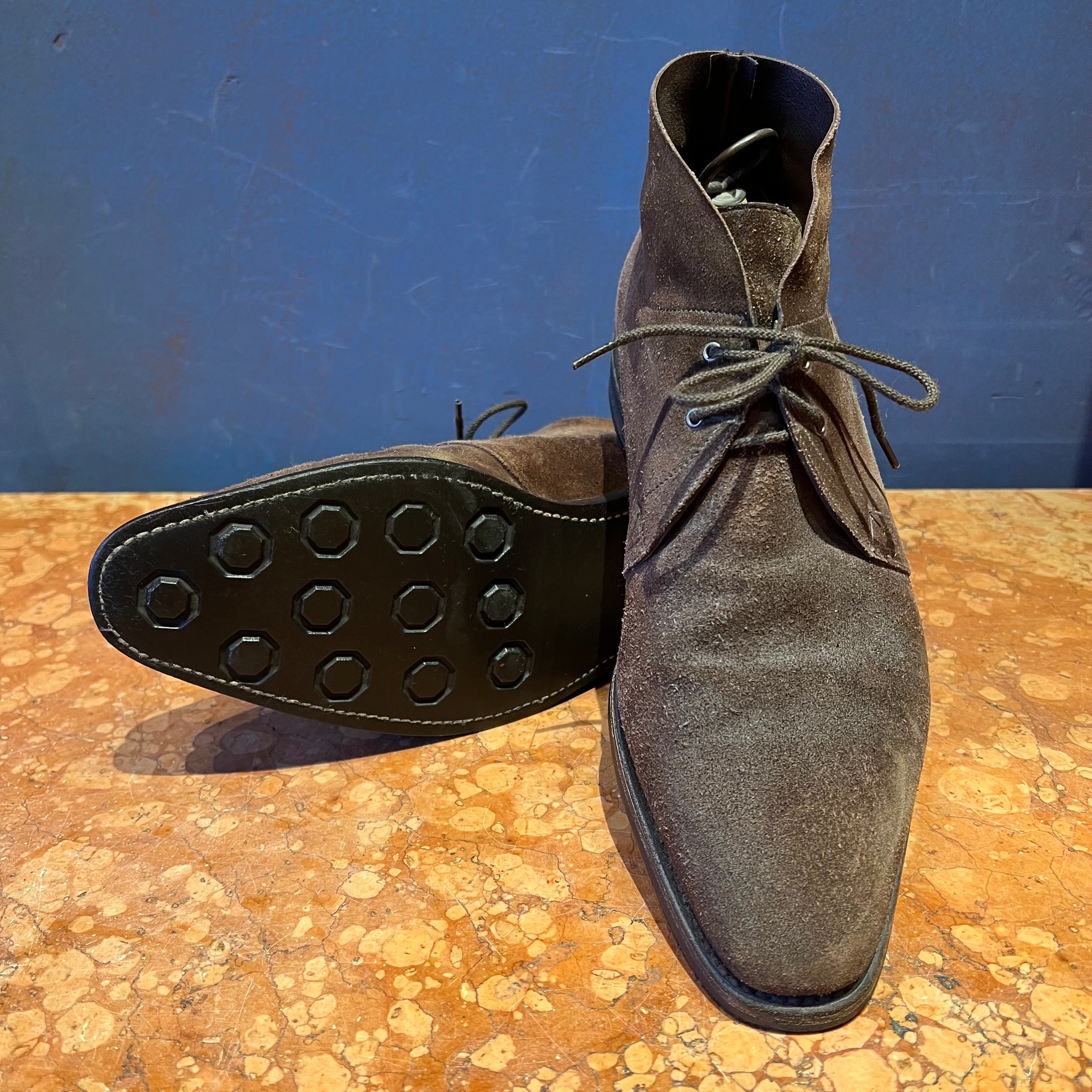 JOHN LOBB POLACCHINA CAMOSCIO  